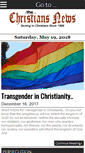 Mobile Screenshot of christiansnews.net